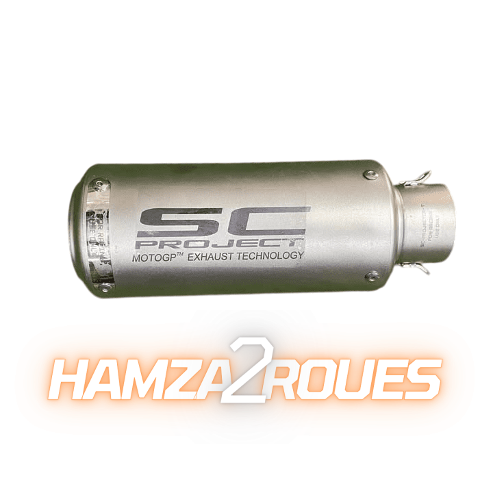526826232_1971539580321383_2967470438743373338_n-Photoroom-1 Pot échappement SC project MOTOGP Gris – Image 1
