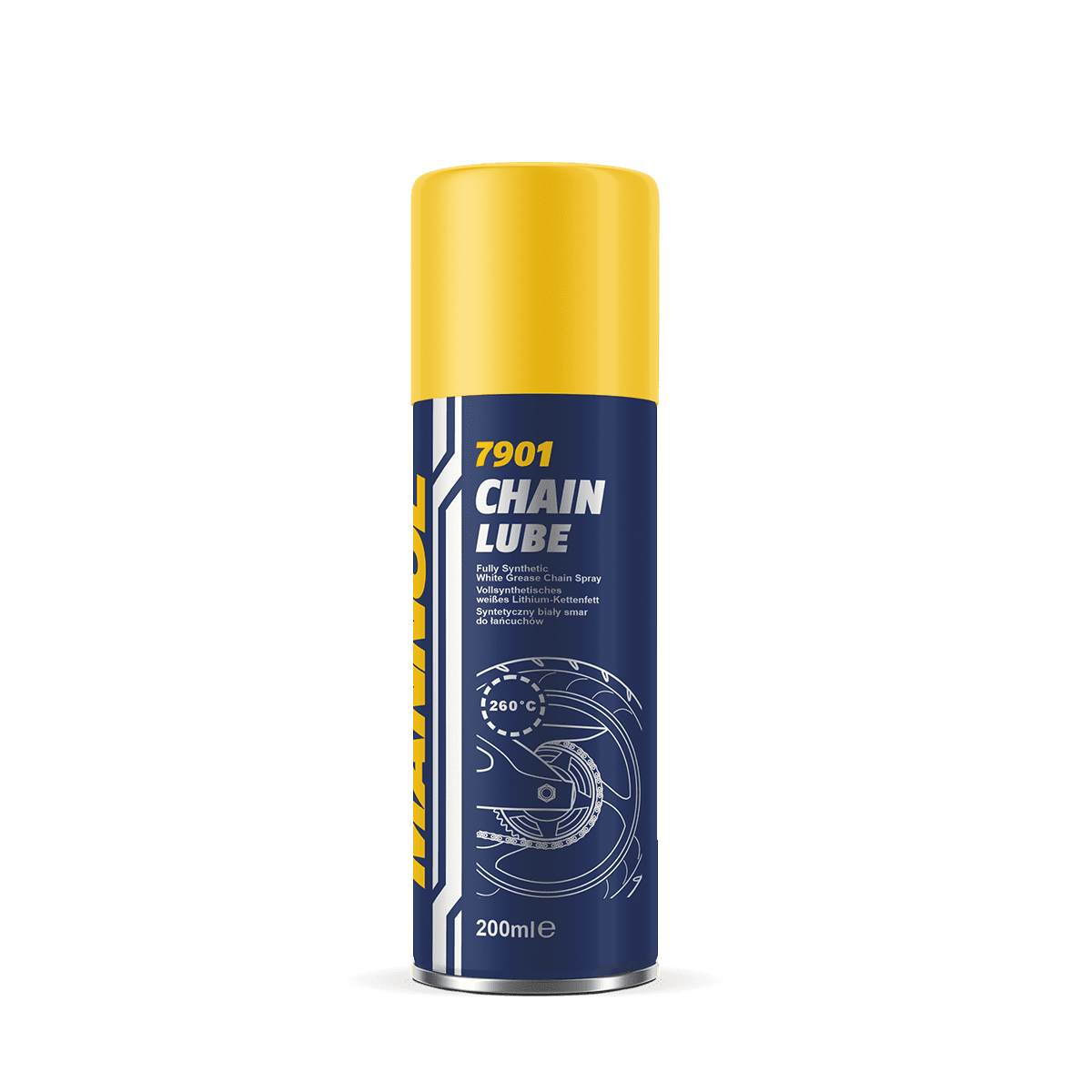 7901_200_F Lubrifiant chaine MANNOL 200ml – Image 1