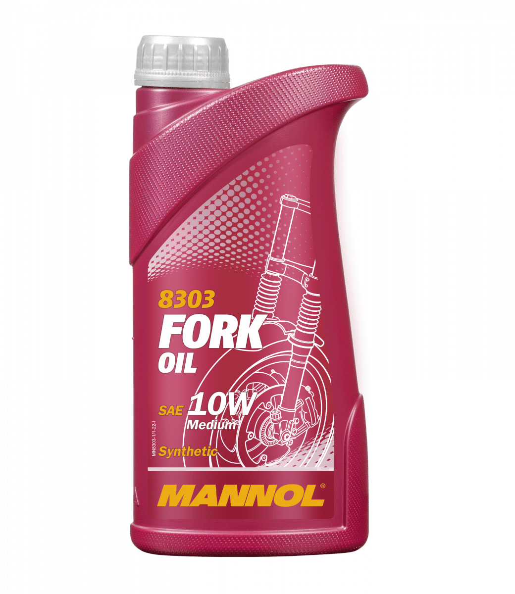 pictures_png_MN8303-1_red_front_1200 Huile de fourche 10W 8303 MANNOL – Image 1