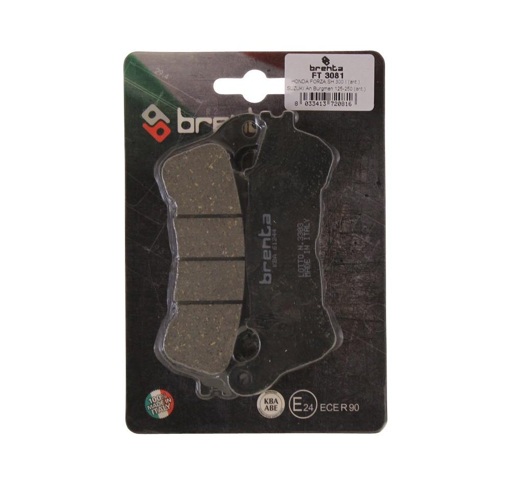 62030810622_1 Brenta 3081 Plaquettes de Frein arrière – Image 1