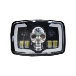 Projecteur moto LED tête de mort