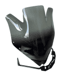 Visière Kawasaki Z750 + Support - Noir dégradé