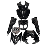 Carénage MBK Stunt 6 Pièces - NOIR BRILLANT