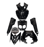 Carénage MBK Stunt 6 Pièces - NOIR BRILLANT