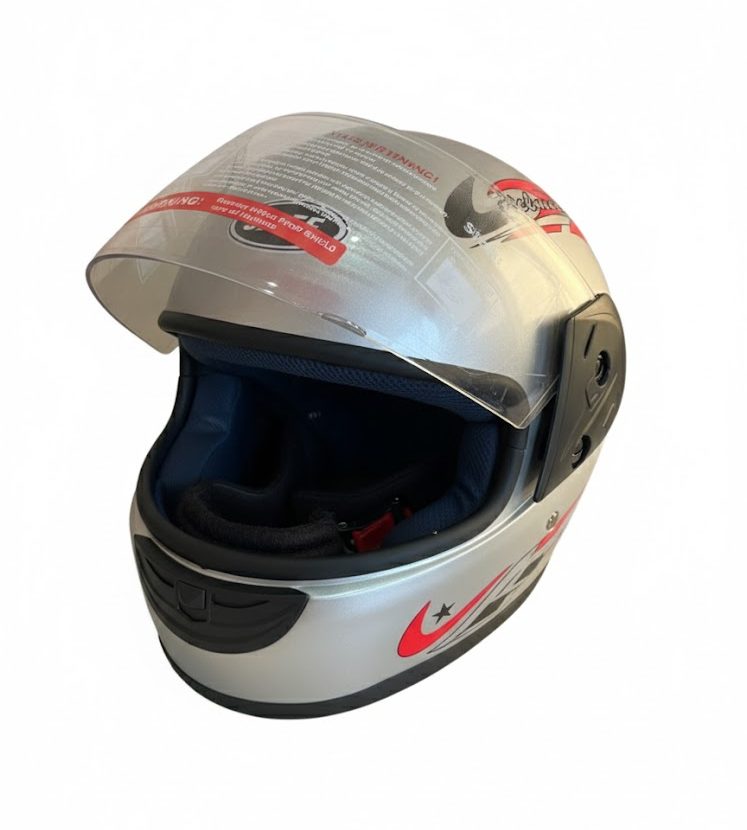 unnamed (4) Casque Moto Intégral - Gris – Image 1