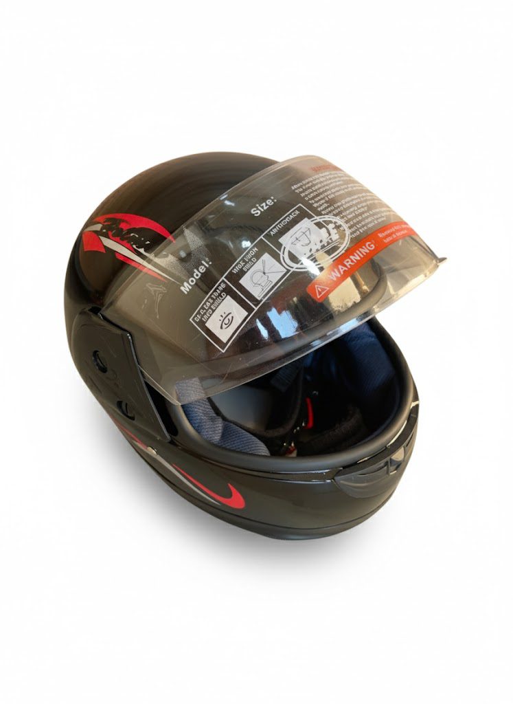 unnamed (5) Casque Moto Intégral - Noir – Image 1