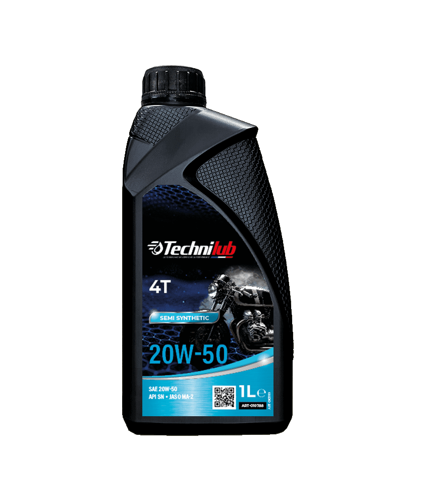 4t-20w-50 Huile moteur 20W50 4T Technilub Semi Synthetic – Image 1