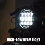 Projecteur Phare LED MOTO Rond HORNET – Image 5