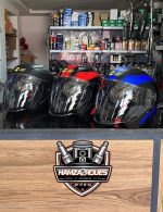 Casque Moto Jet VRWEARE - Rouge – Image 4