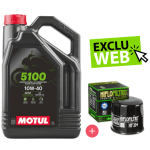 Yamaha MT09 Pack Vidange Motul 5100