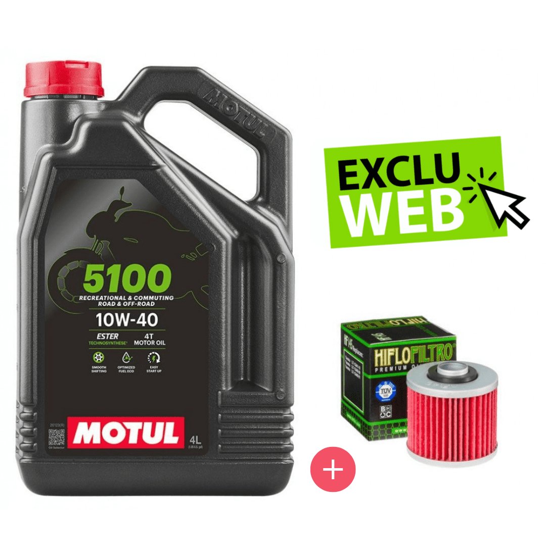 hamza2roues.com (35) Yamaha XT660 Pack Vidange Motul 5100 – Image 1