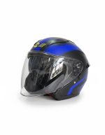 Casque Moto Jet VRWEARE - Bleu