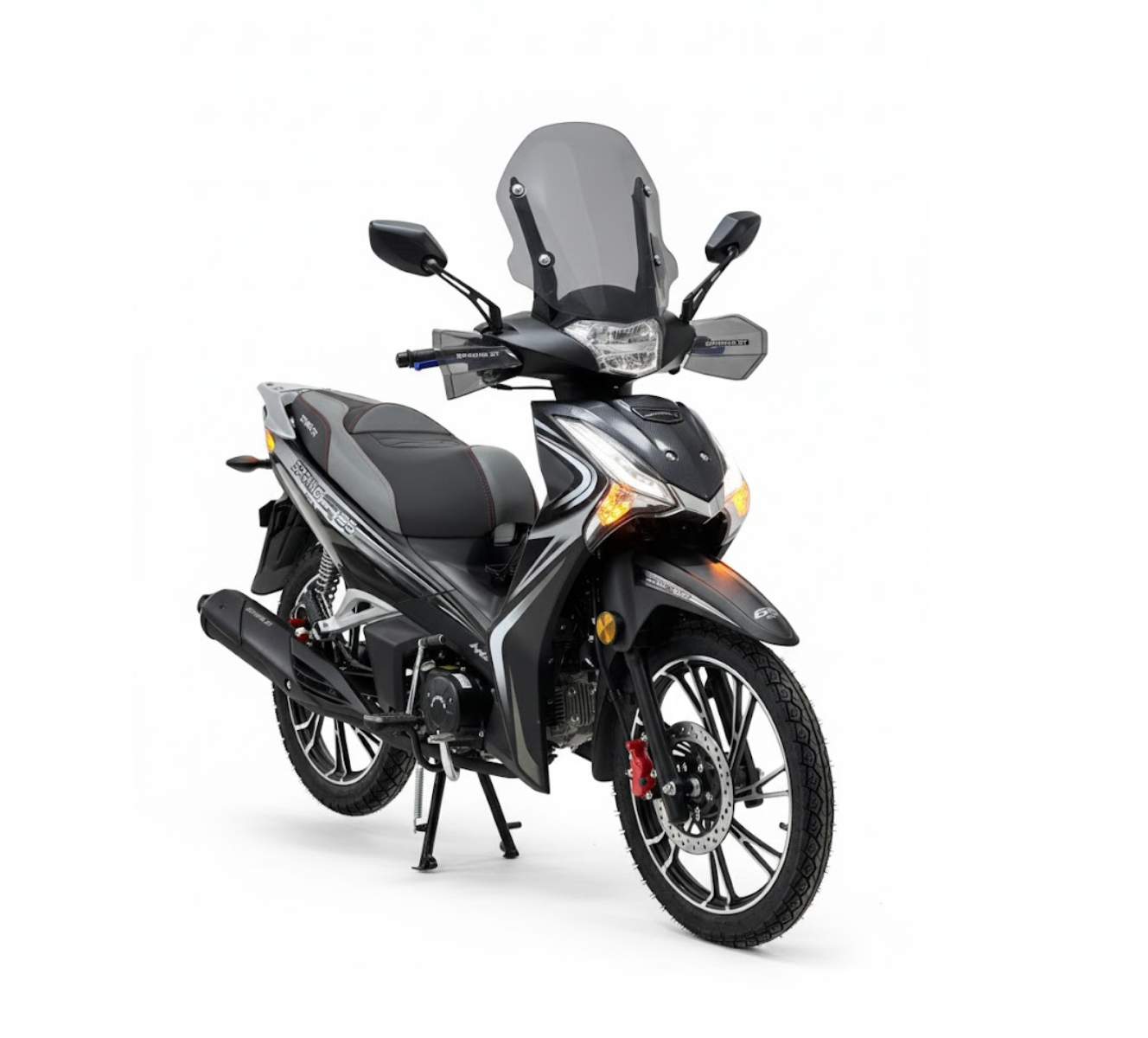 Av. Fethi Zouheir Ennkhilet Ariana (12) MOTO SPRING ST 125CC - NOIR – Image 1