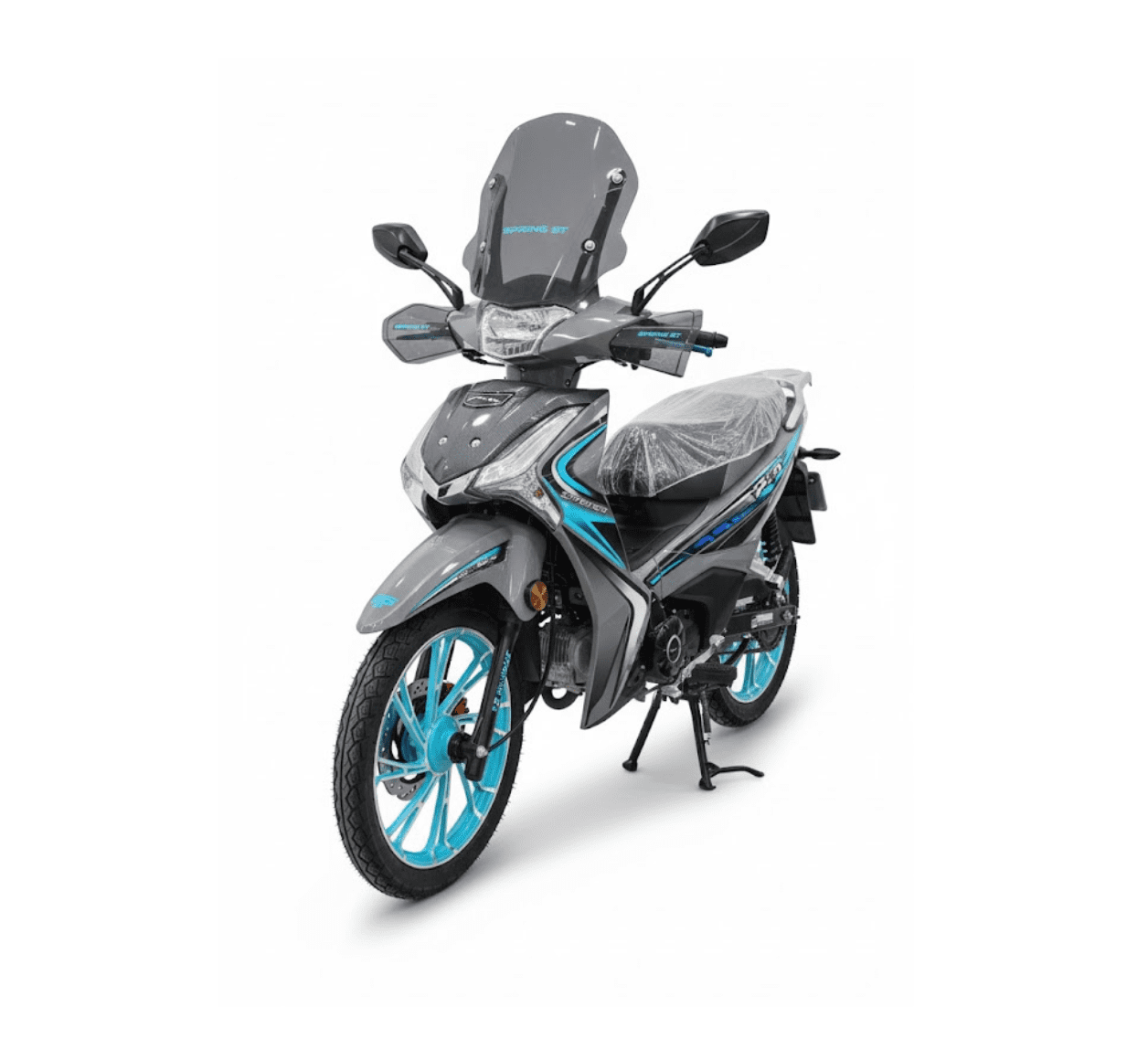 Av. Fethi Zouheir Ennkhilet Ariana (13) MOTO SPRING ST 125CC - BLEU – Image 1