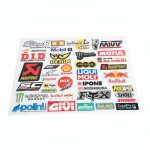 Pack Deluxe 36 Logos Autocollant Sticker 3D UV