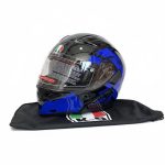 Casque Moto Modulable Bleu - K5