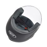 Casque Moto Jet Noir Mat – Image 2