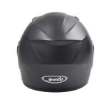 Casque Moto Jet Noir Mat – Image 3