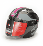 Casque Moto Jet IBK- Gray Pink
