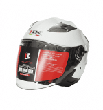 Casque Moto Jet IBK- Blanc
