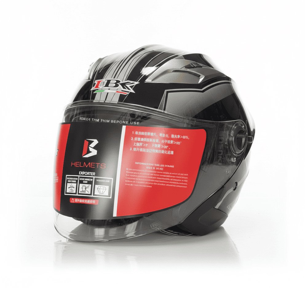 Gemini_Generated_Image_xi1998xi1998xi19 Casque Moto Jet IBK- Noir Gris – Image 1