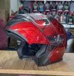 Casque Moto Modulable VRWEARE - Rouge Brillant – Image 3
