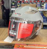 Casque Moto Jet IBK- Gris Nardo – Image 3