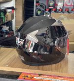 Casque Moto Jet IBK- Noir Brillant – Image 4