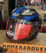 Casque Moto Jet IBK- Noir Bleu – Image 2