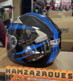 Casque Moto Jet IBK- Noir Bleu – Image 4