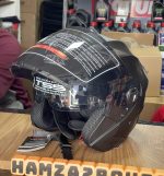 Casque Moto Jet IBK- Noir Mat – Image 3