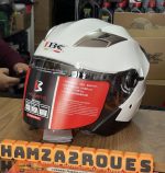 Casque Moto Jet IBK- Blanc – Image 2