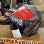 Casque Moto Jet IBK- Gris – Image 3
