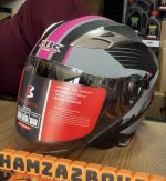 Casque Moto Jet IBK- Gray Pink – Image 2