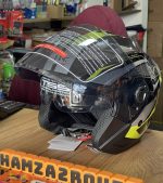 Casque Moto Jet IBK- Noir Fluo – Image 3