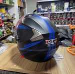 Casque Moto Jet IBK- Noir Bleu MAT – Image 3