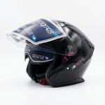 Casque Moto Jet IBK AIR - Noir Brillant