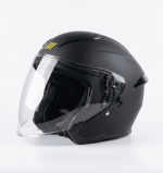 Casque Moto Jet VRWEARE - Noir Mat