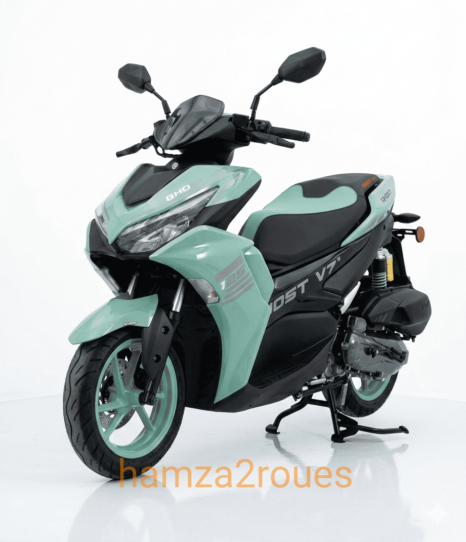 Gemini_Generated_Image_zekox0zekox0zeko (1) SCOOTER GHOST V7 125CC - VERT – Image 1