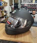 Casque Moto Modulable BK - Noir Mat – Image 2