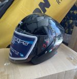 Casque Moto Jet IBK AIR - Noir Brillant – Image 2