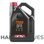 Huile moteur 10W40 7100 4T 4L MOTUL