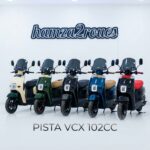 SCOOTER PISTA VCX 102CC - RESTYLÉE
