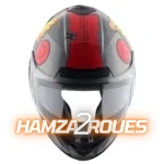 Casque Moto intégral Axor Saber Naruto - Orange – Image 2