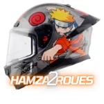 Casque Moto intégral Axor Saber Naruto - Orange