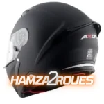 Casque Moto intégral Axor Hunter Solid - Noir – Image 3