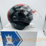 Casque Moto Demi-Jet Noir - Beretty