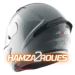 Casque Moto intégral Axor Hunter Solid - Gris – Image 3