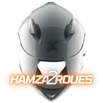 Casque Moto intégral Axor Hunter Solid - Gris – Image 2