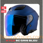 Casque Moto Axor Helmets KYLO Bleu YAMAHA